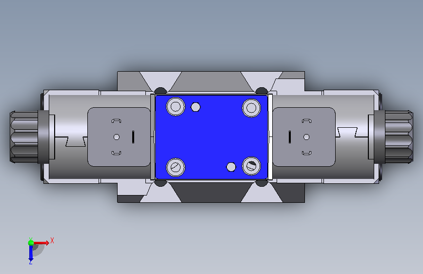 液压元件Continental Hydraulics-VSD05AM_2_3_DIN-DEFAULT 俯视图