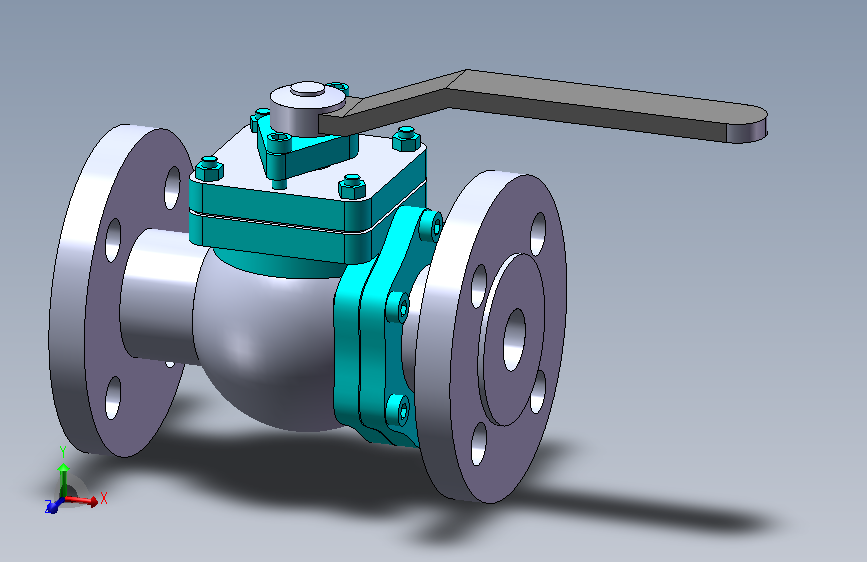 法兰连接球阀[20]