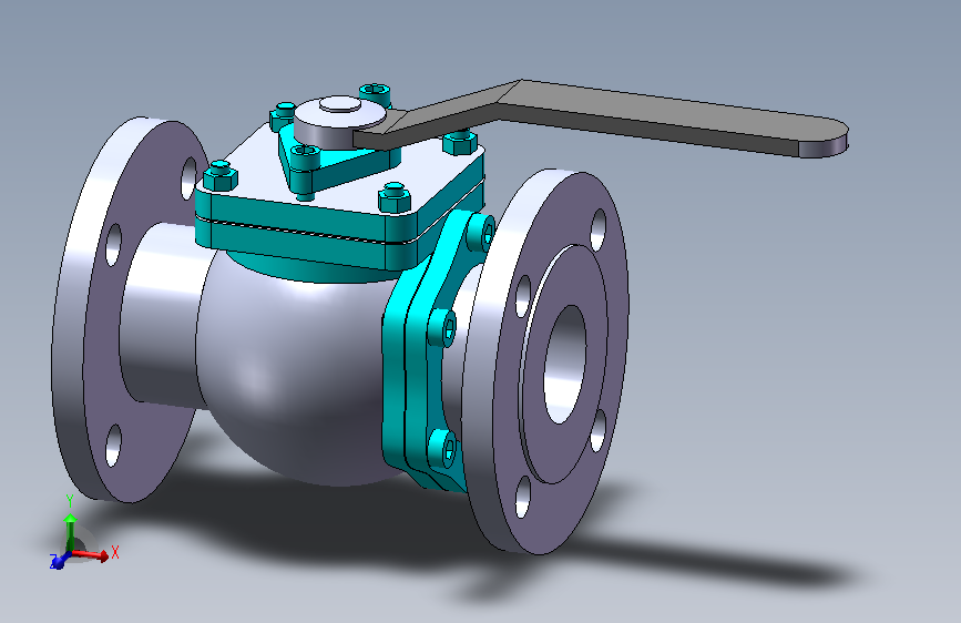 法兰连接球阀[50]