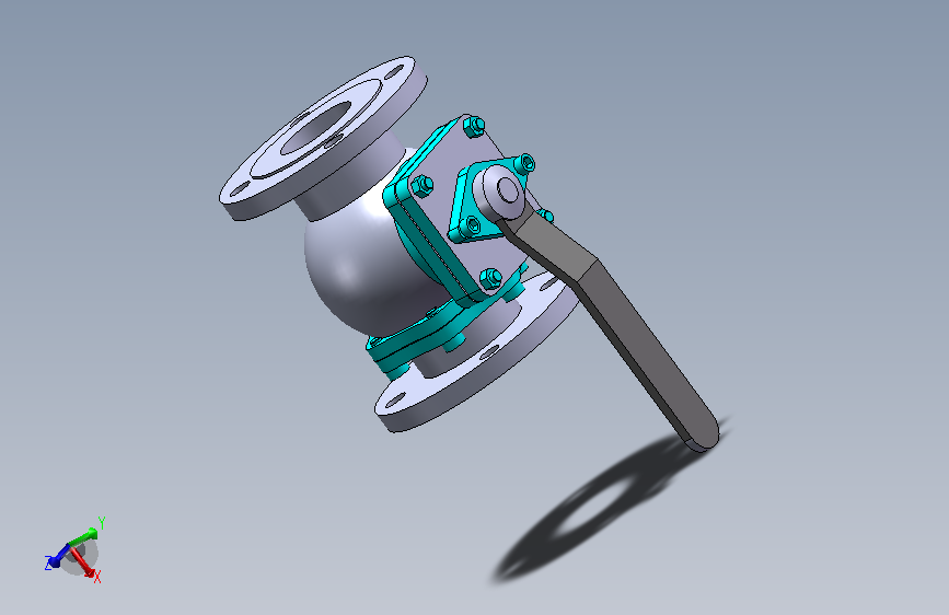法兰连接球阀[65]