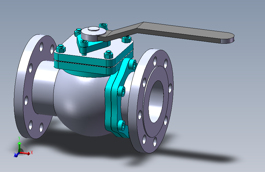 法兰连接球阀[80]