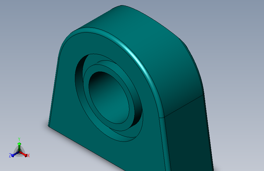 轴承座User Library-Bearing  Pillow Block, O 1_38 Shaft