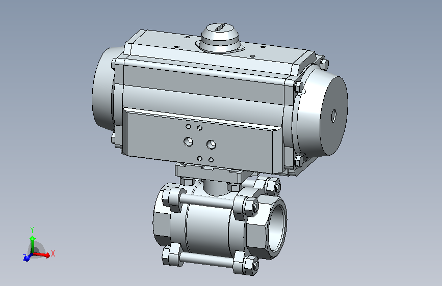 气动球阀8805_217266_2_2_and_3_2_way_ball_valve_with_pneumatic_rotary_actuator