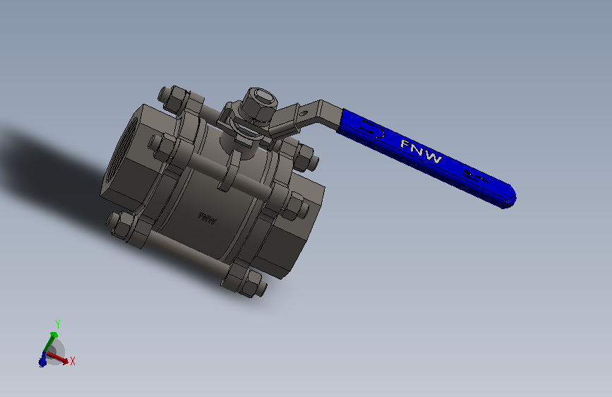 三片式内螺纹球阀FNW-FNW310AL