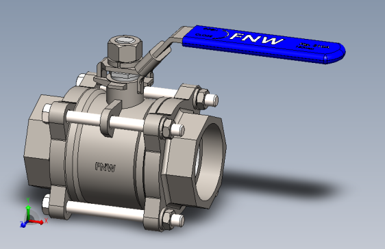三片式内螺纹球阀FNW-FNW310ASWK