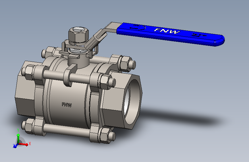 三片式内螺纹球阀FNW-FNW310ASWL