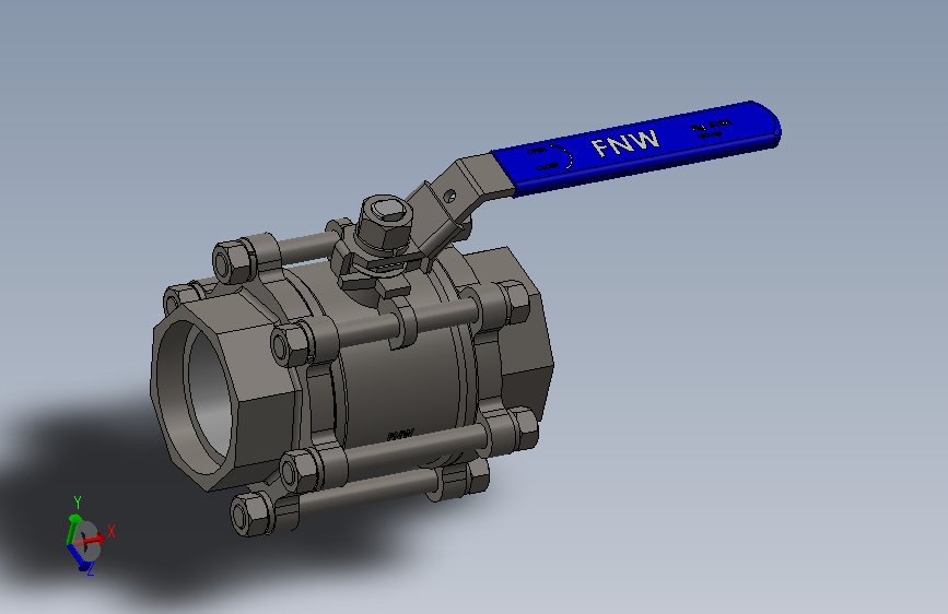 三片式内螺纹球阀FNW-FNW310ASWM