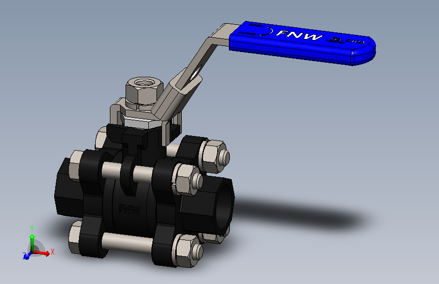 三片式内螺纹球阀FNW-FNW311ASWC