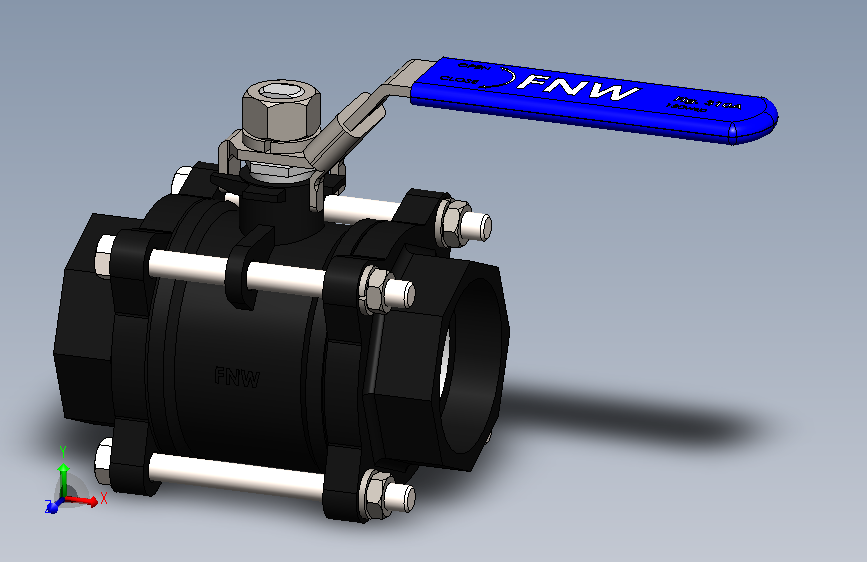 三片式内螺纹球阀FNW-FNW311ASWK