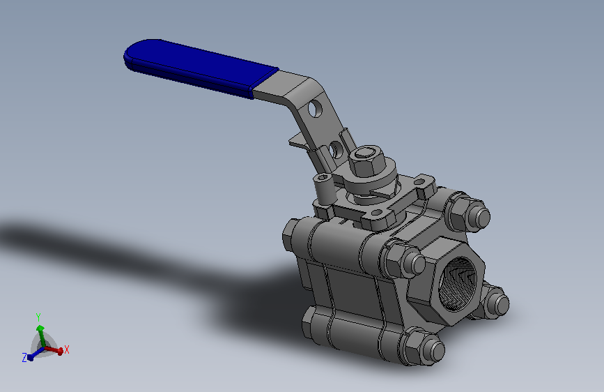 三片式内螺纹球阀FNW-FNW320AF