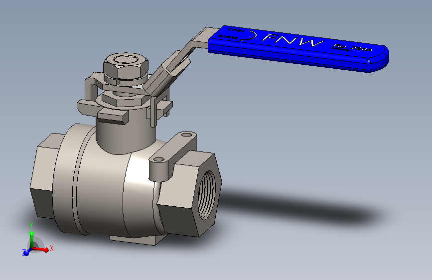 手动不锈钢内螺纹球阀DN15