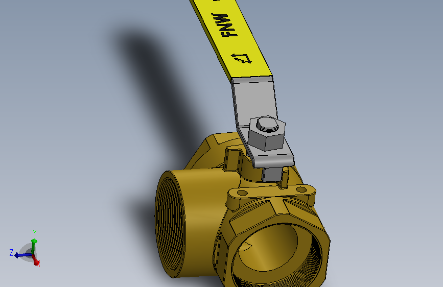 手动三通球阀FNW-FNW413K