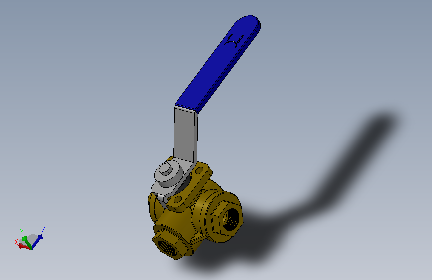手动三通球阀FNW-FNW455C
