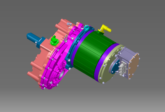 电动汽车电机总成悬置系统