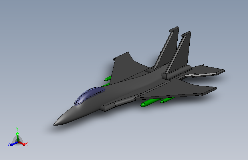 A0006476-双发动机战斗机