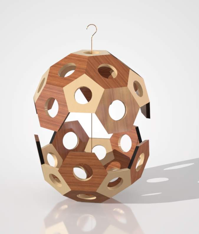 A0006512-鸟屋的形状是截顶二十面体