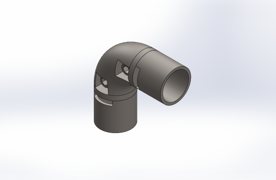 A0006537-金属精益管接头接头 HJ-90