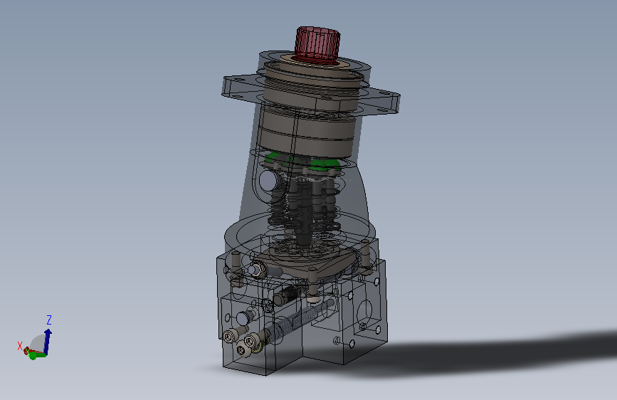 斜轴式轴向柱塞泵