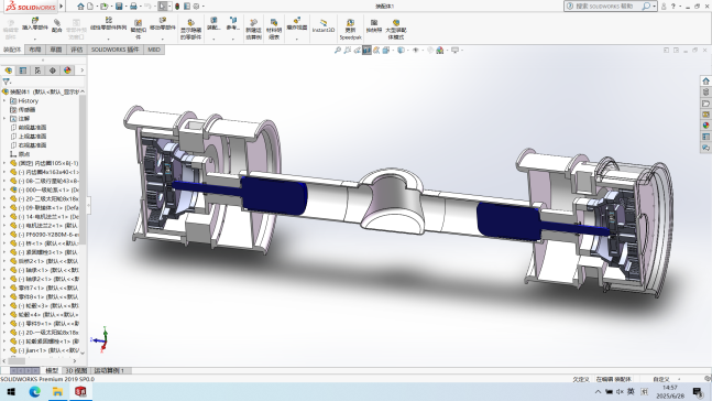 行星减速器后桥