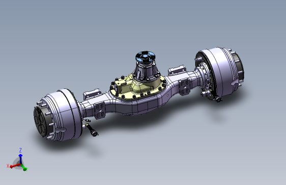 重型货车轮边减速驱动桥