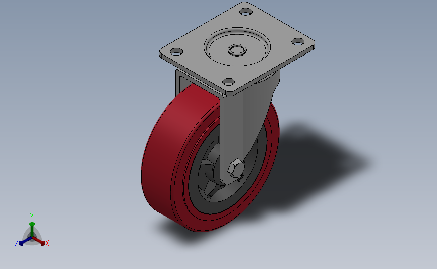 Z01-01-160-404R普通工业轮[Z01-01-125-404R]脚轮