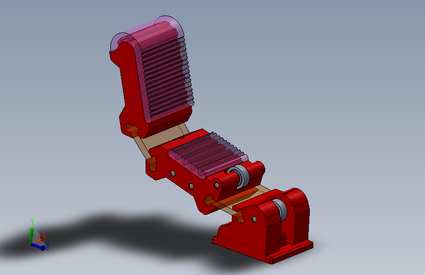F3仿生手指结构模型