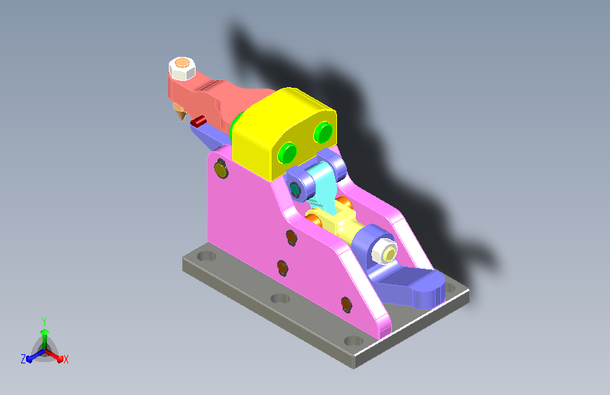 Fixture - 852 自动夹紧夹具