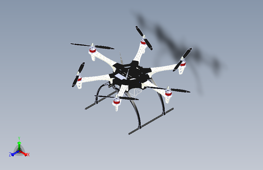 大疆六轴无人机六旋翼无人机 Dji Flamewheel Hexacopter