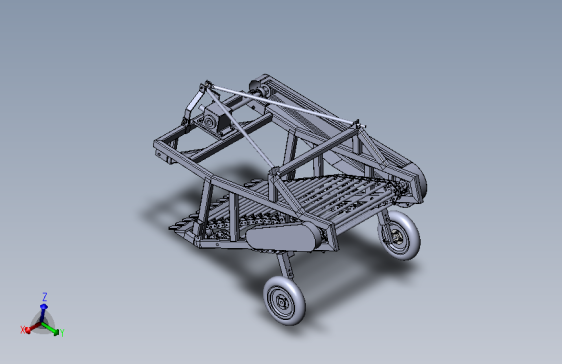 抖动式小型土豆收获机的设计