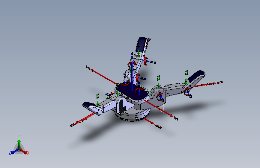 多关节手指夹爪机械手