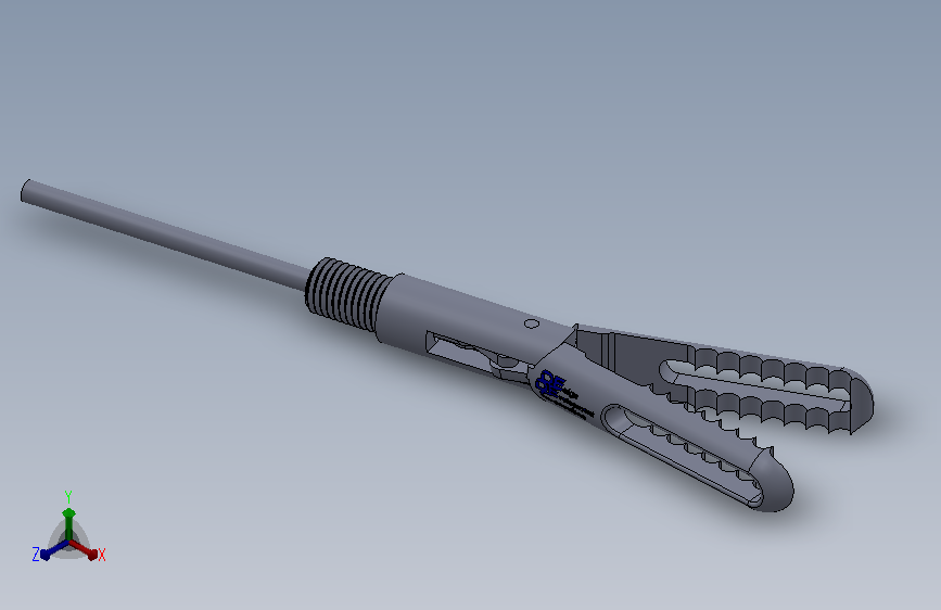 腹腔镜钳头设计模型