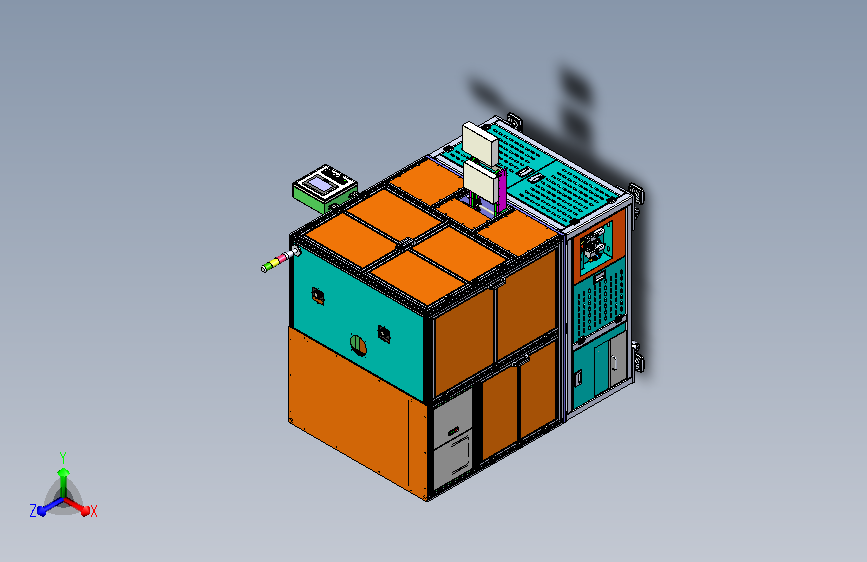 高温全自动切边切角机