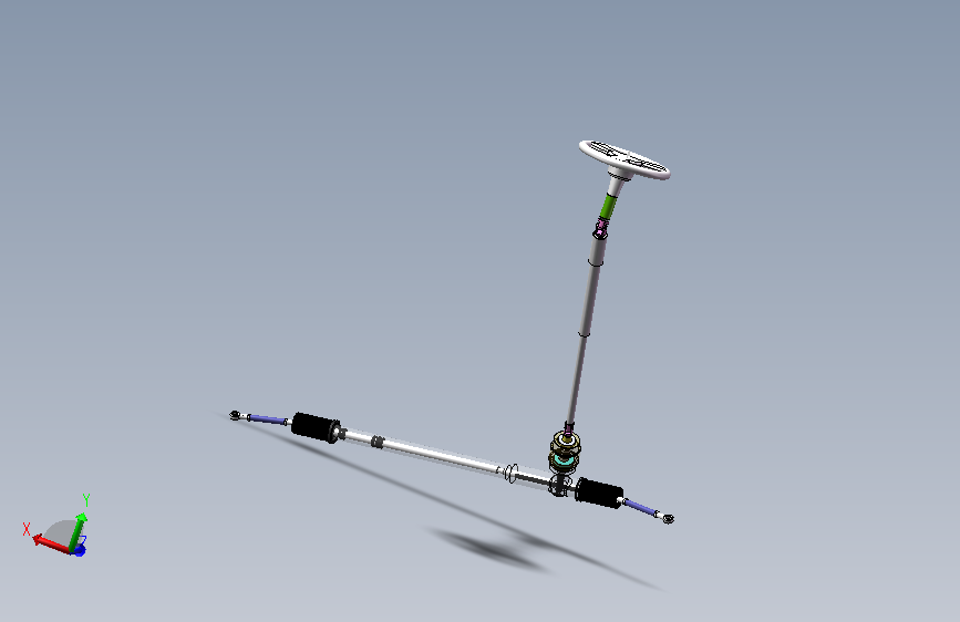 华晨宝马齿轮齿条转向器的设计三维SW+CAD+说明书==262524=250