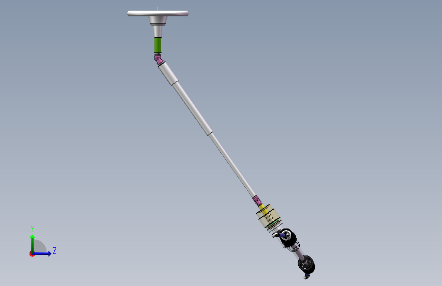 华晨宝马齿轮齿条转向器的设计三维SW+CAD+说明书==262524=250 左侧视图