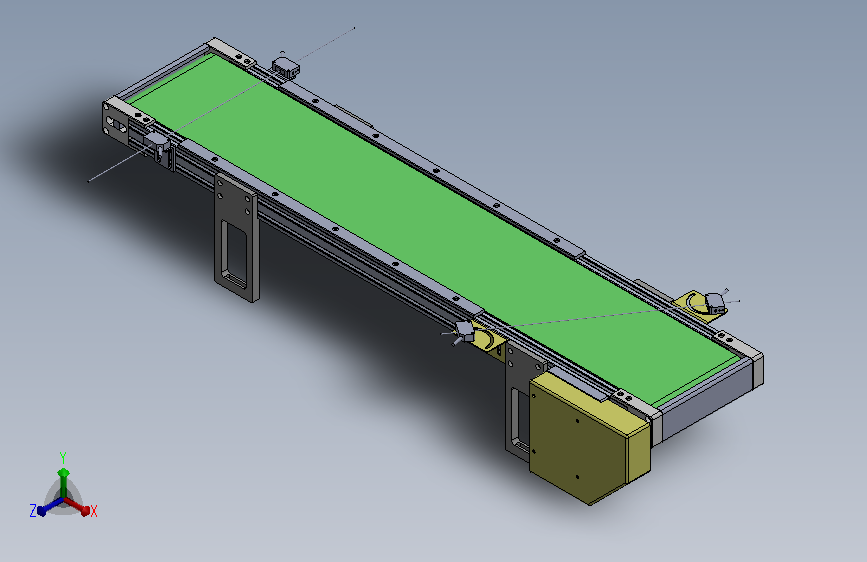 基于铝型材的皮带输送机