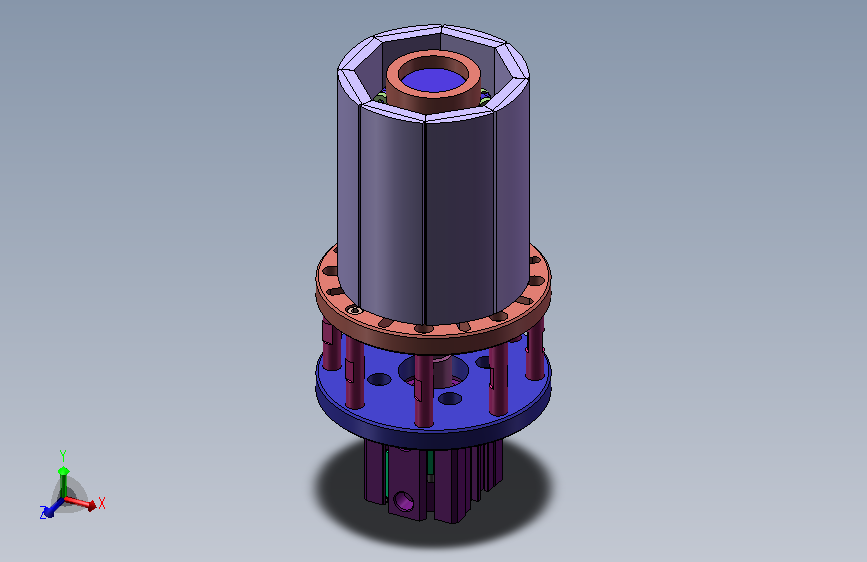 内孔涨紧定位夹具