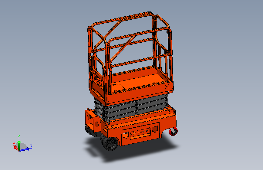 全自动升降平台4米