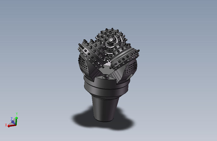 三牙轮钻头石油钻井用工具