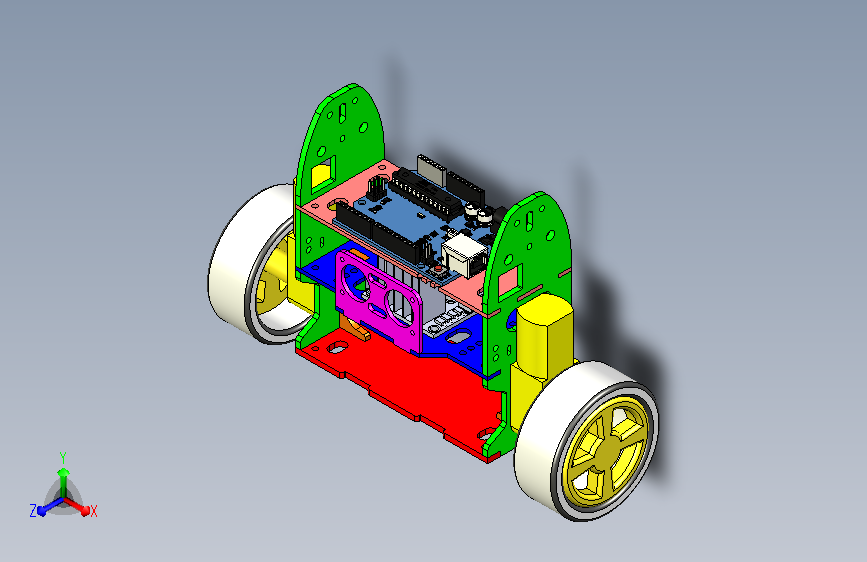 双轮自平衡编程小车
