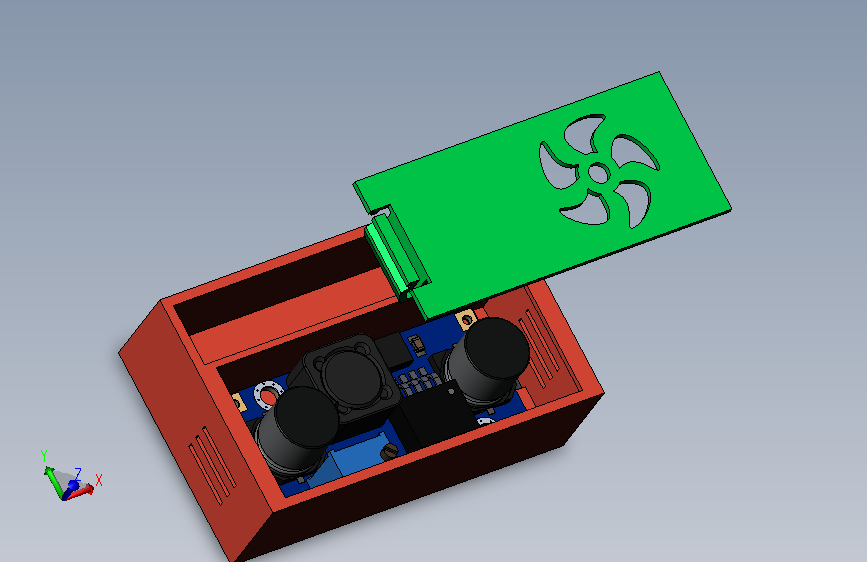 LM外壳2596 DC-DC风扇