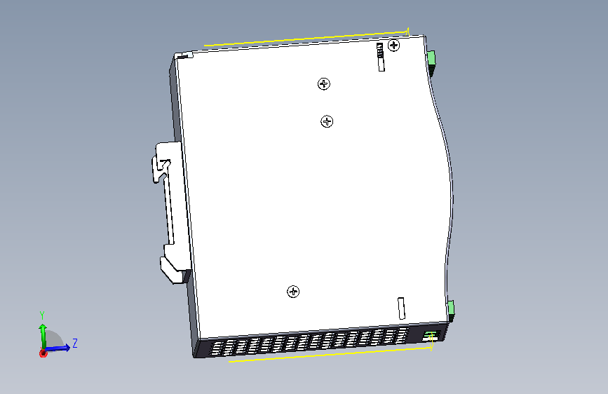 明纬EDR导轨式开关电源
