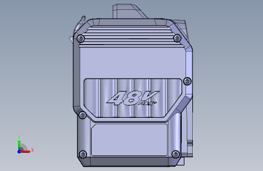 48V锂电池包模型
