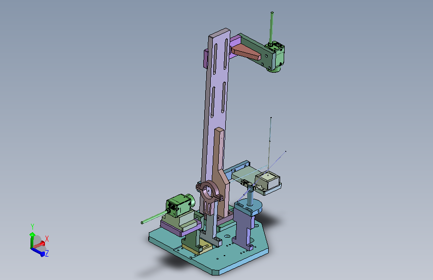 横向竖向相机检测机构