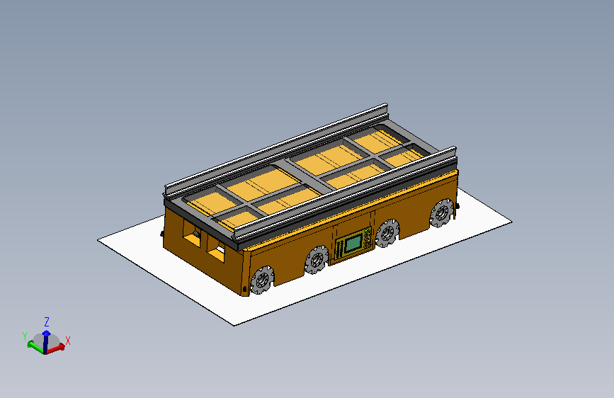 麦克纳姆轮全向AGV 1225872==wb45