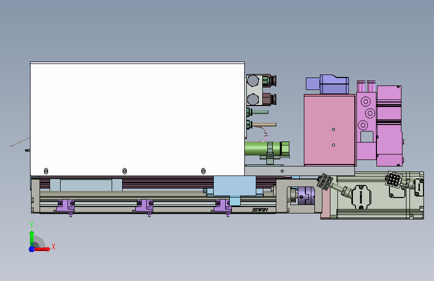 四爪同时装配模组