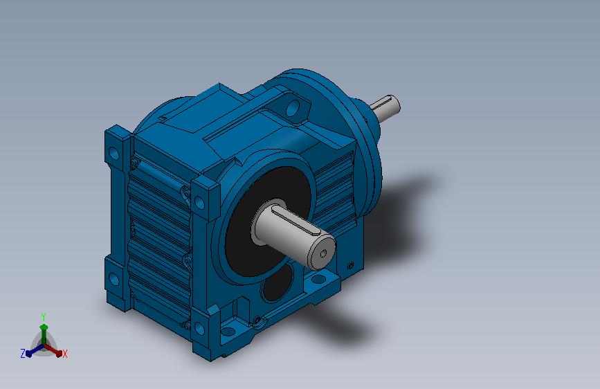 6款KS127螺旋锥齿轮减速机=540721=55