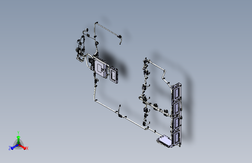 某动力电池电气线束连接数模=774827=160