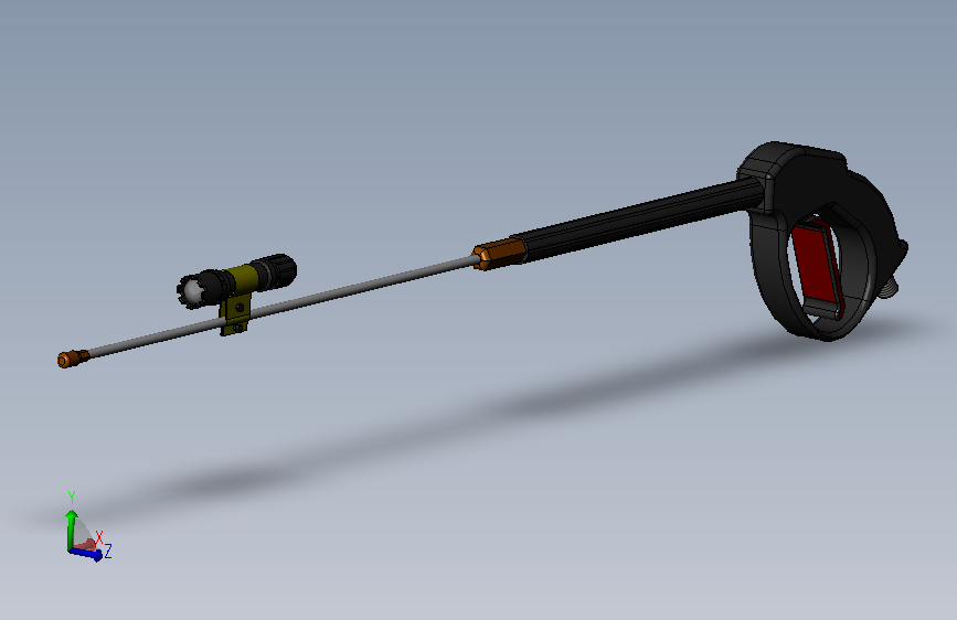 LED照明高压喷枪