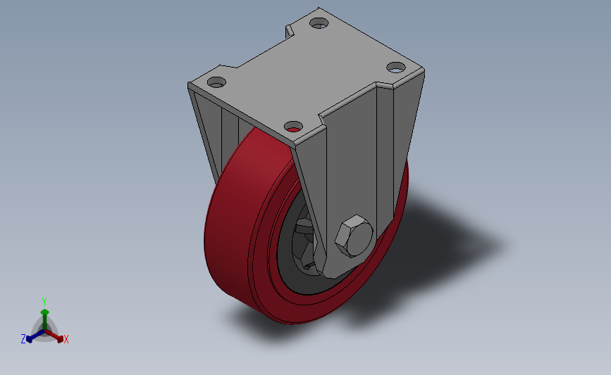 Z01-02-160-404R普通工业轮[Z01-02-125-404R]脚轮