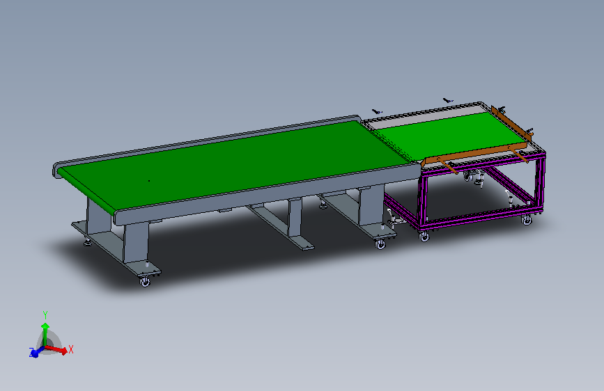 C17_柔性皮带输送线设计 XT